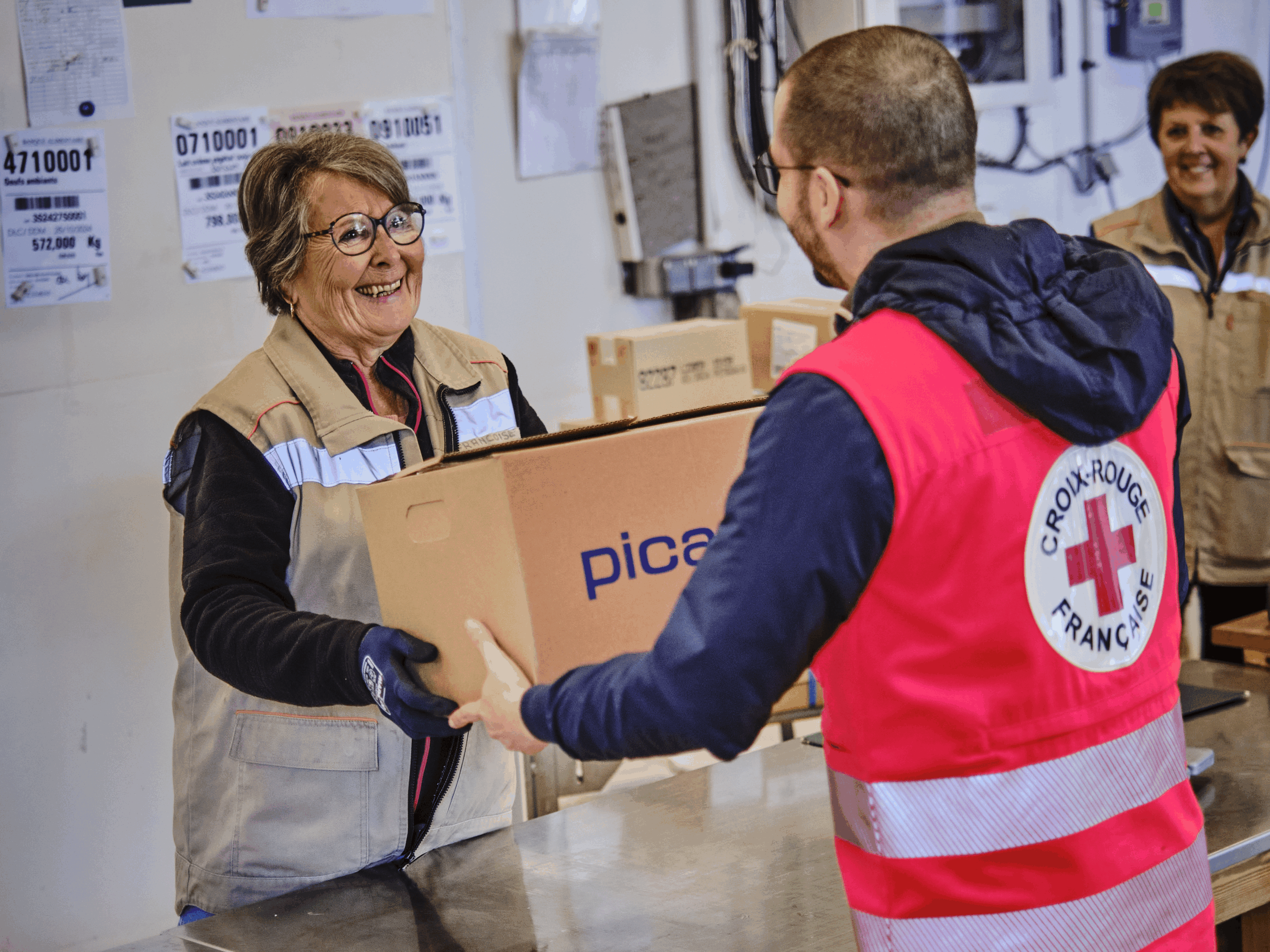 donateur auprès d'une association partenaire